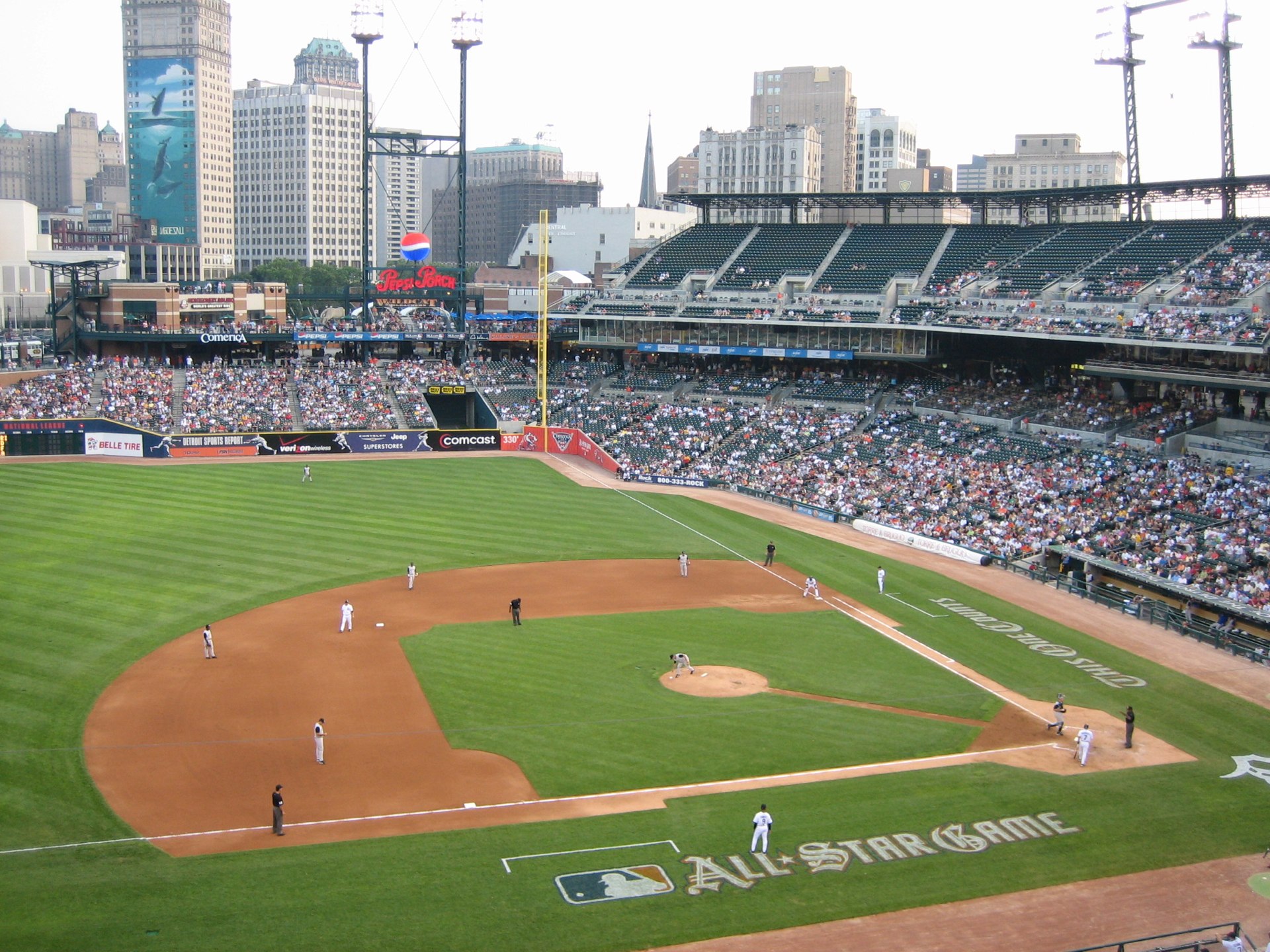Great view of downtown