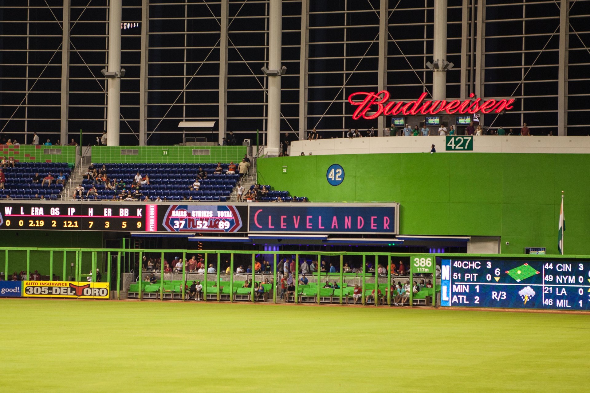 The Clevelander in the Outfield