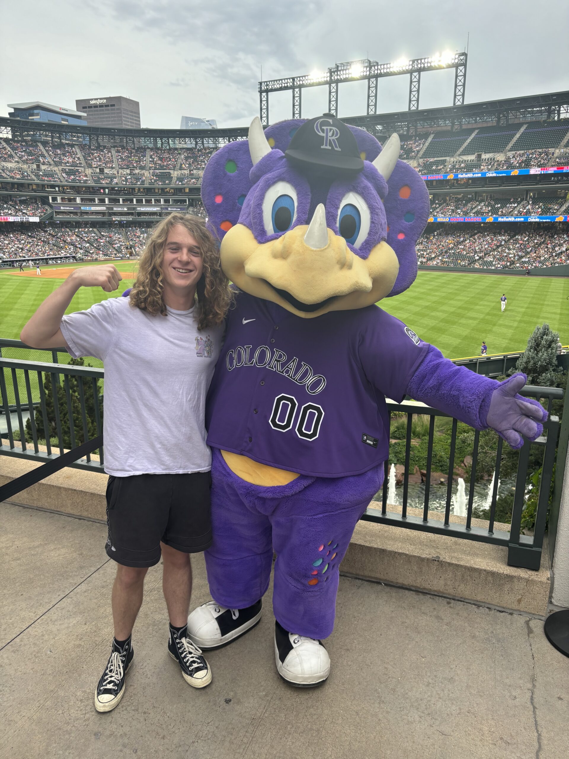 Owen with Dinger