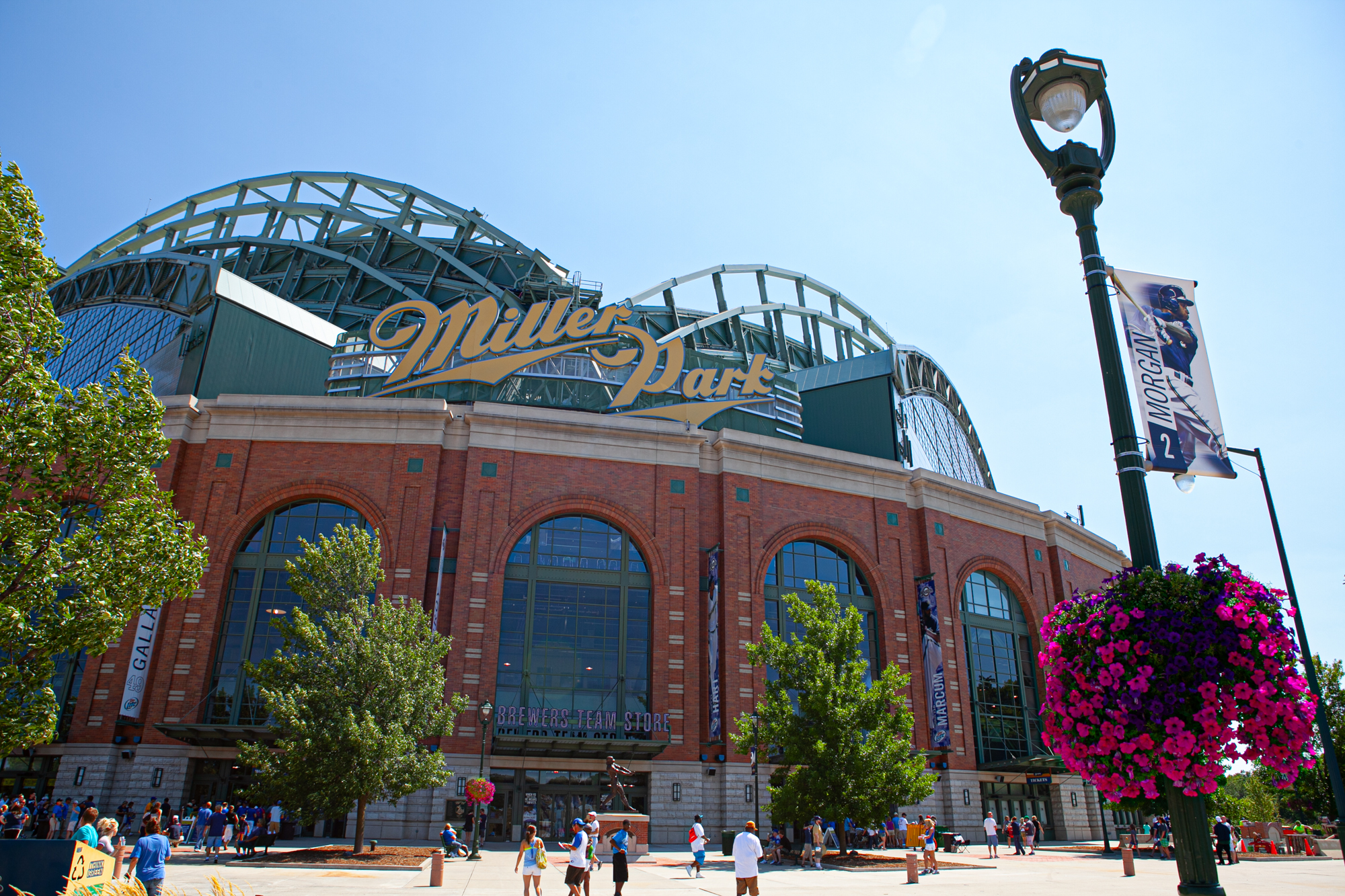 Exterior of Miller Park