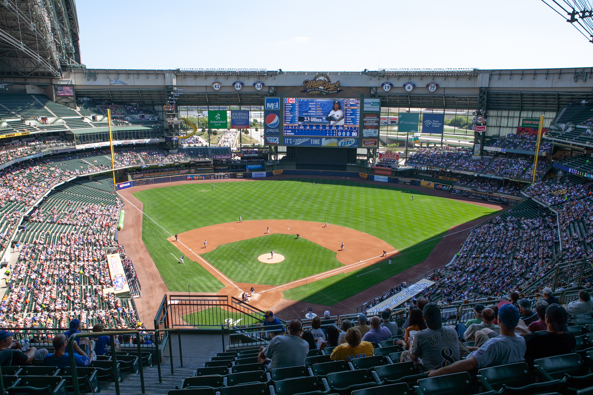 View from up high in 2012