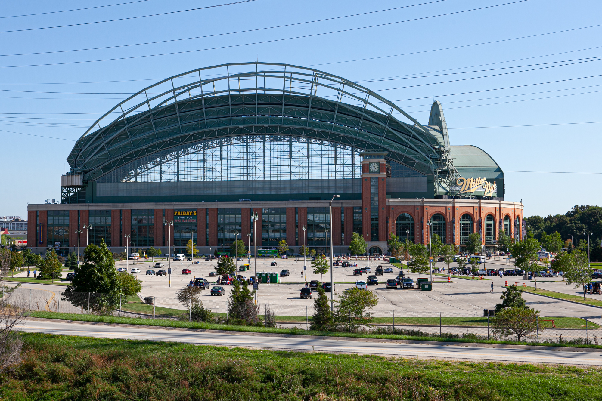 Miller Park, Roof Opened